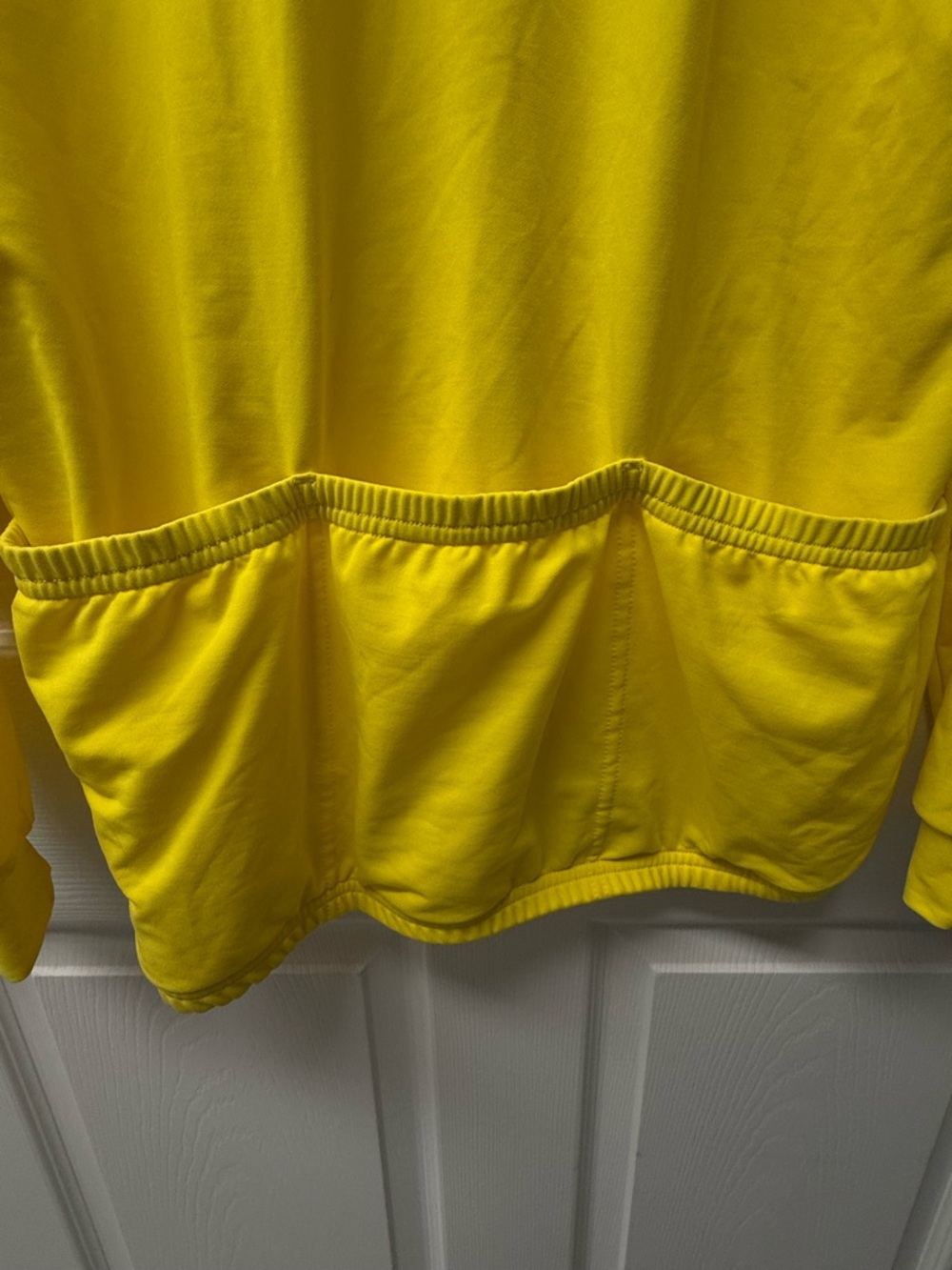 Unisex Lightweight Yellow Quarter-Zip Shirt Bicycling (Nashbar) - Picture 4 of 7